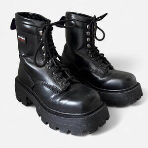 Eytys Michigan Combat Boots Black 7